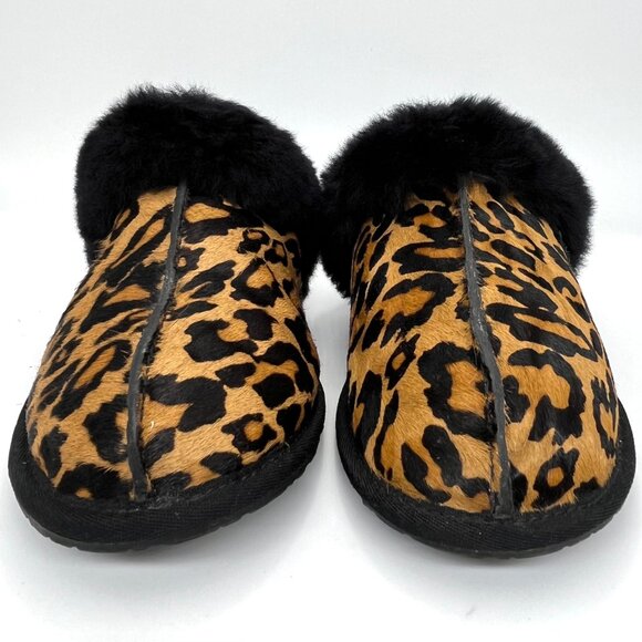 UGG Women's Scuffette II Panther Print Slippers - US Size 9 - Picture 5 of 8